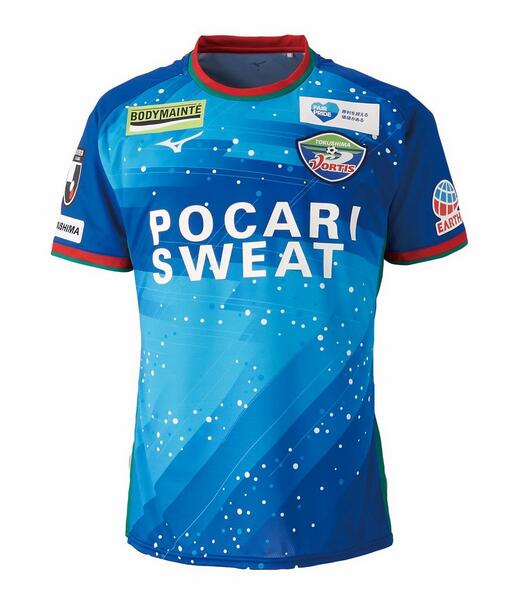 Tokushima Vortis Home Soccer Jersey Shirt 2019/20